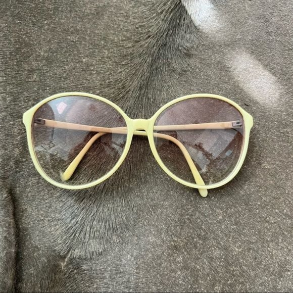 VTG DVF Jackie O Oversized Sunglasses 60s 70s - Picture 2 of 6